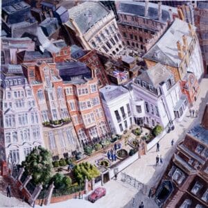 'Drapers' Hall' - a limited edition glicee print